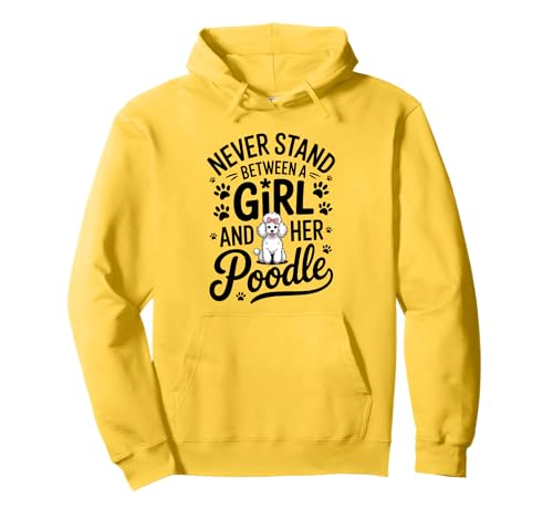 Lustiger Pudel für Mädchen Pullover Hoodie Lustiger Pudel für Mädchen Pullover Hoodie von Fun Poodle Cute Poodle Design