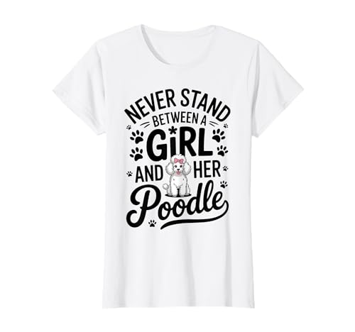 Lustiger Pudel für Mädchen T-Shirt Lustiger Pudel für Mädchen T-Shirt von Fun Poodle Cute Poodle Design
