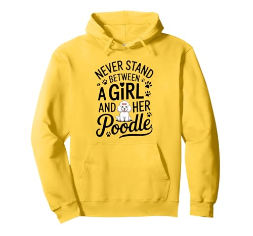 Lustiger Pudel für Mädchen Pullover Hoodie Lustiger Pudel für Mädchen Pullover Hoodie von Fun Poodle Cute Poodle Designs