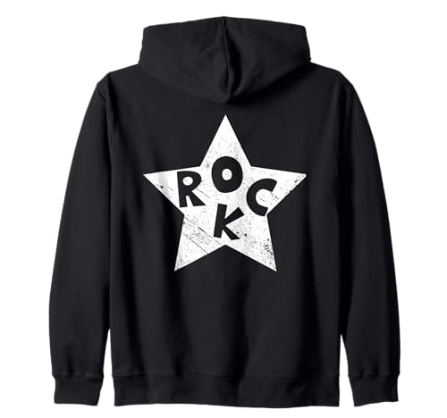 Lustiger Rockstar Rock 'n' Roll für Kinder, Jungen und Mädchen Kapuzenjacke Lustiger Rockstar Rock 'n' Roll für Kinder, Jungen und Mädchen Kapuzenjacke von Fun Rock'n Roll Gifts for Little Rockers