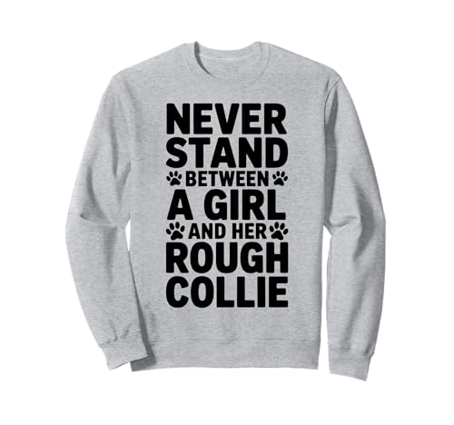 Rough Collie Girl Lustiger Rough Collie Sweatshirt Rough Collie Girl Lustiger Rough Collie Sweatshirt von Fun Rough Collie Cool Rough Collie Girl Design