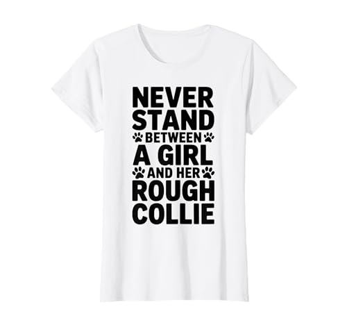 Rough Collie Girl Lustiger Rough Collie T-Shirt Rough Collie Girl Lustiger Rough Collie T-Shirt von Fun Rough Collie Cool Rough Collie Girl Design
