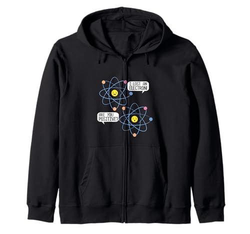 Ich Habe EIN Elektron verloren, sind Sie positiv? Wissenschaft Männer Frauen Kinder Kapuzenjacke Ich Habe EIN Elektron verloren, sind Sie positiv? Wissenschaft Männer Frauen Kinder Kapuzenjacke von Fun Science Designs