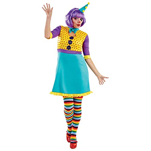 Fun Shack Clownkostüm für Damen, Perfekt für Fasching und Karneval, Clown Verkleidung für Erwachsene, L von Fun Shack