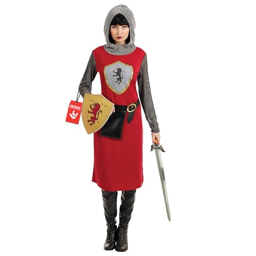 Fun Shack Ritterkostüm Damen, Ritterin Kostüm Damen, Ritter Krieger Kostüm Damen, Ritter Kostüm Erwachsene Damen XXL von Fun Shack