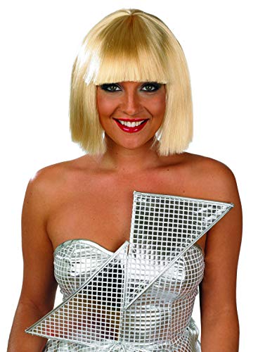 Fun Shack Bob Perücke Weiß, Perücke Weiß Bob, Perücke Bob Weiß, Blonde Perücke Bob, Perücke Space Girl, Space Perücke, Damen Perücke Fasching, Perücken Damen Fasching von Fun Shack