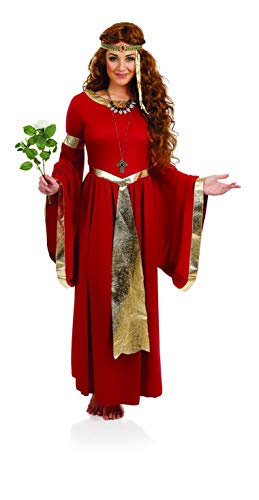 Fun Shack Mittelalter Kostüm für Damen, Renaissance Kleid, Perfekt für Halloween und Karneval, M von Fun Shack