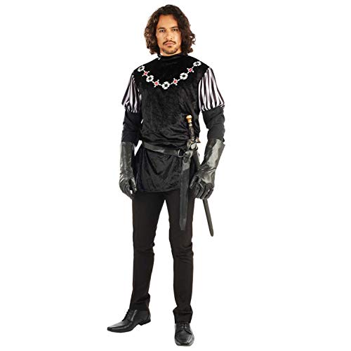 Fun Shack Kostüm Schwarzer Sheriff für Herren, Polizei Western Outfit, Perfekt für Karneval und Halloween, L von Fun Shack