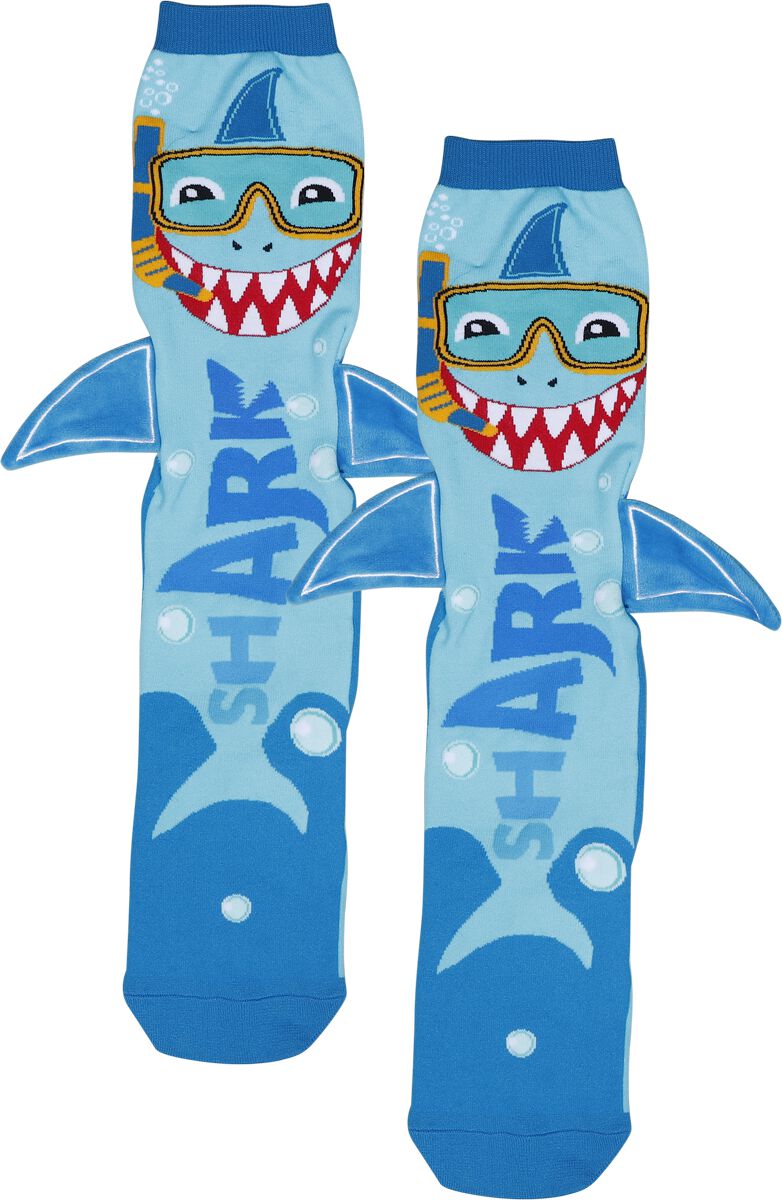 Sprüche Kniestrümpfe - Shark Socks - one size - Größe one size - multicolor Sprüche Kniestrümpfe - Shark Socks - one size - Größe one size - multicolor von Sprüche