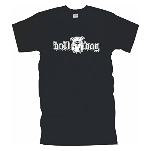 Bull Dog Männer T-Shirt mit coolem Motiv, Herren Funshirt witziges Geschenk, Baumwolle auch Übergrößen (BL001) 6XL von Fun T-Shirt