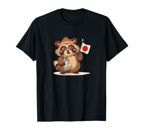 Süßes Tanuki-Kostüm für Jungen und Mädchen T-Shirt Süßes Tanuki-Kostüm für Jungen und Mädchen T-Shirt von Fun Tanuki Outfit