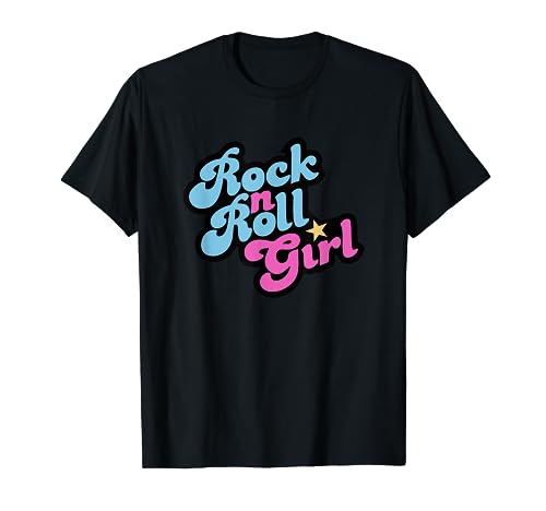 Rock n Roll Mädchen T-Shirt von Fun Tees