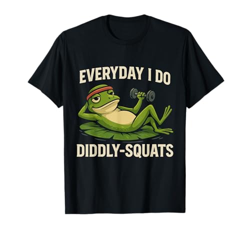 Everyday Diddly Squats Lustiges Scherztraining im Fitnessstudio für Herren, Damen und Kinder T-Shirt Everyday Diddly Squats Lustiges Scherztraining im Fitnessstudio für Herren, Damen und Kinder T-Shirt von Fun Workout Humor Fitness Gym Motivation Matching