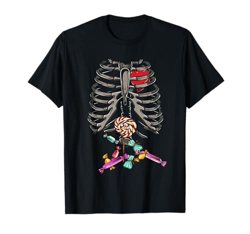 Lustige Röntgen-Rippe für Kinder T-Shirt Lustige Röntgen-Rippe für Kinder T-Shirt von Fun and Easy Halloween Tee
