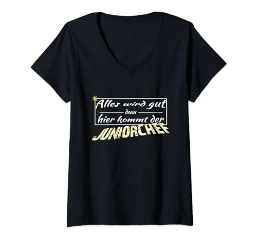 Damen Trainee Juniorchef T-Shirt mit V-Ausschnitt Damen Trainee Juniorchef T-Shirt mit V-Ausschnitt von Fun für den Betrieb
