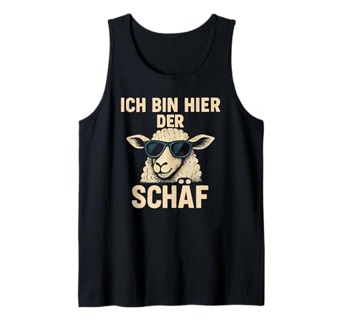 Herren Ich Bin Hier Der Schäf - Lustiges Schaf Chef Tank Top Herren Ich Bin Hier Der Schäf - Lustiges Schaf Chef Tank Top von Fun & Humor Sprüche & Geschenke