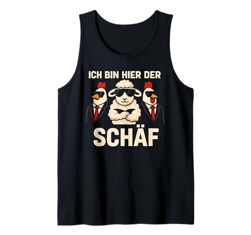 Herren Ich Bin Hier Der Schäf - Lustiges Schaf Chef Tank Top Herren Ich Bin Hier Der Schäf - Lustiges Schaf Chef Tank Top von Fun & Humor Sprüche & Geschenke
