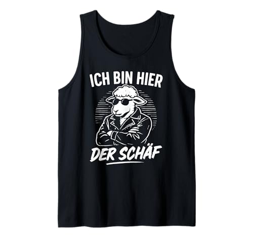 Herren Ich Bin Hier Der Schäf - Lustiges Schaf Chef Tank Top Herren Ich Bin Hier Der Schäf - Lustiges Schaf Chef Tank Top von Fun & Humor Sprüche & Geschenke