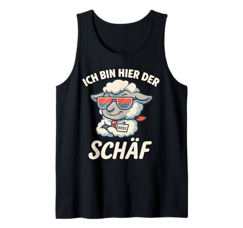 Herren Ich Bin Hier Der Schäf - Lustiges Schaf Chef Tank Top Herren Ich Bin Hier Der Schäf - Lustiges Schaf Chef Tank Top von Fun & Humor Sprüche & Geschenke