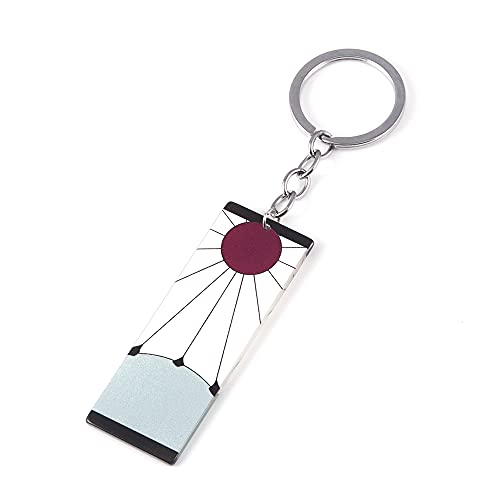 Kimetsu No Yaiba Tanjiro Schlüsselanhänger – Rengoku Nezuko Anime Hanafuda Kette – Cosplay Geschenke für Frauen Männer Jungen Fans, Tanjiro, Einheitsgröße Kimetsu No Yaiba Tanjiro Schlüsselanhänger – Rengoku Nezuko Anime Hanafuda Kette – Cosplay Geschenke für Frauen Männer Jungen Fans, Tanjiro, Einheitsgröße von FunBoat