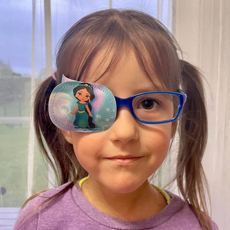 Augenklappe Für Kinder/ Kids Lazy Eye/ Amblyopic/ Kinderaugenbehandlung/ Prinzessinnen von FunEyePatches
