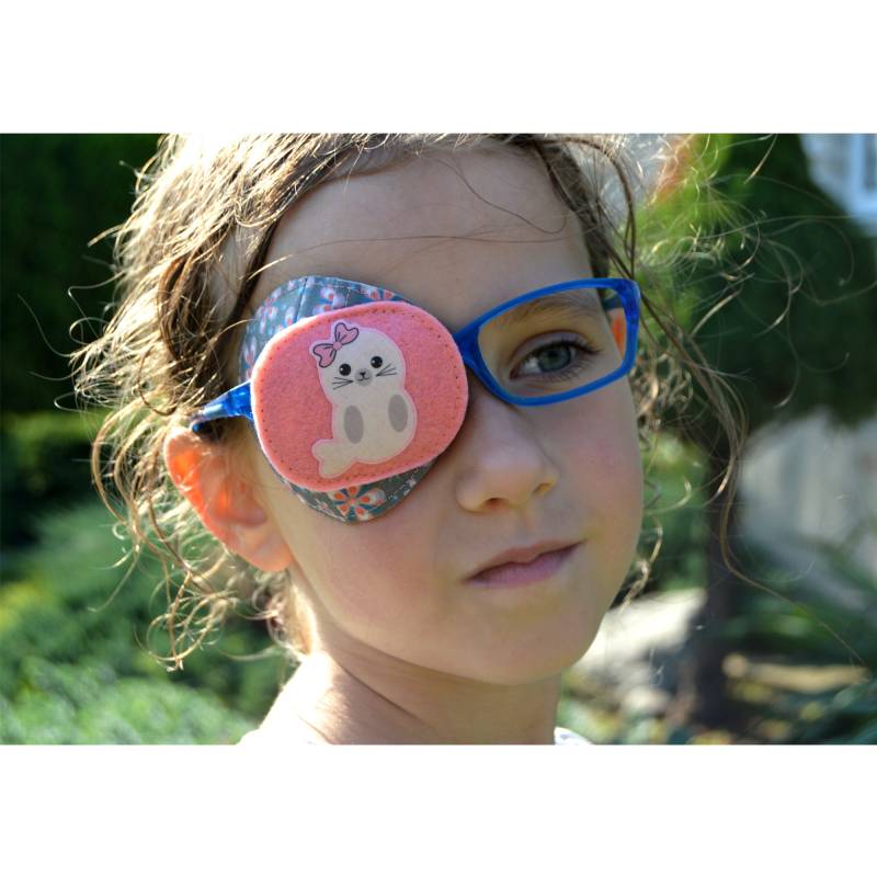 Wiederverwendbare Augenklappe Für Kinder - Deckende, Sanfte, Sanfte Patch Träge Augen Behandlung, Amblyopie-Behandlung, Strabismus-Korrektur von FunEyePatches