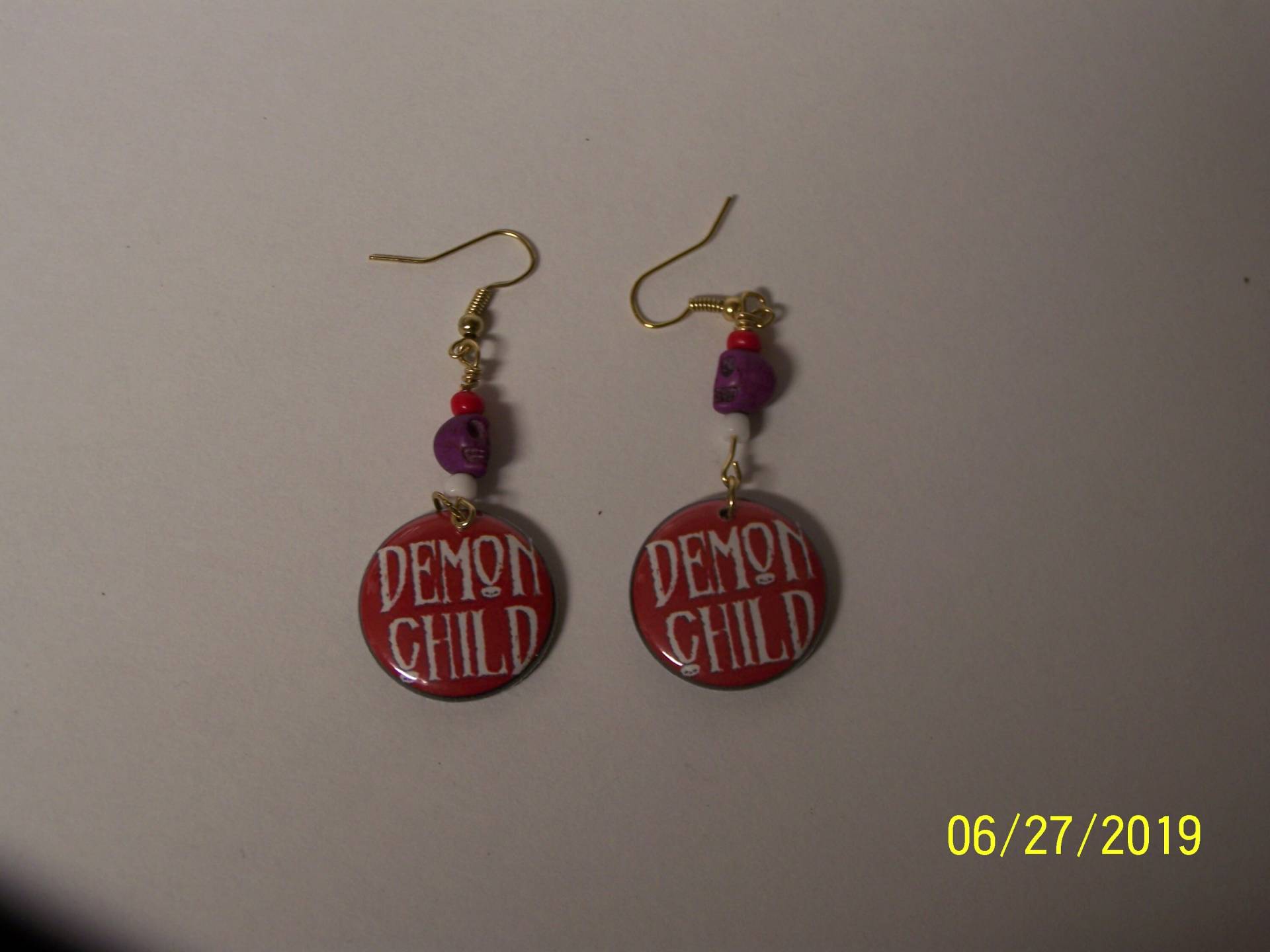 Dämonenkind Mit Totenkopf von FunJewlleryandMore