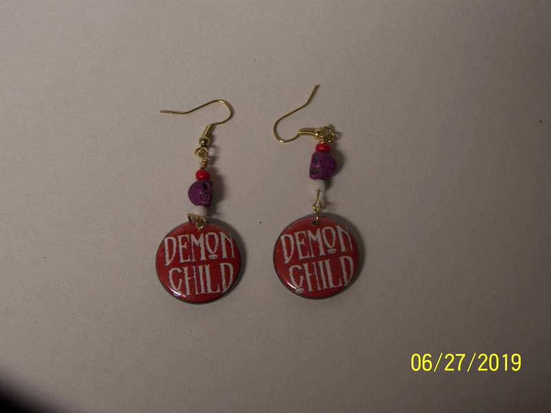 Dämonenkind Mit Totenkopf von FunJewlleryandMore