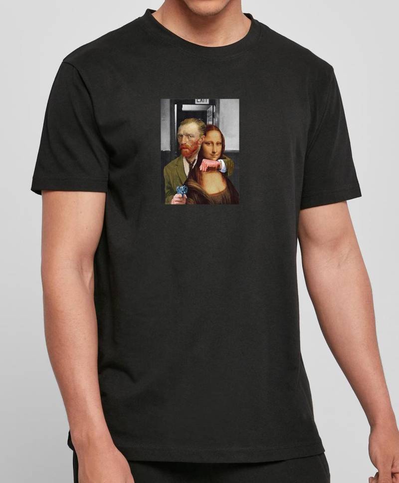 T-Shirt „Vincent Van Gogh Und Mona Lisa" Aus Bio-Baumwolle, Größe Xs - 5Xl T-Shirt „Vincent Van Gogh Und Mona Lisa" Aus Bio-Baumwolle, Größe Xs - 5Xl von FunLuxeClothing