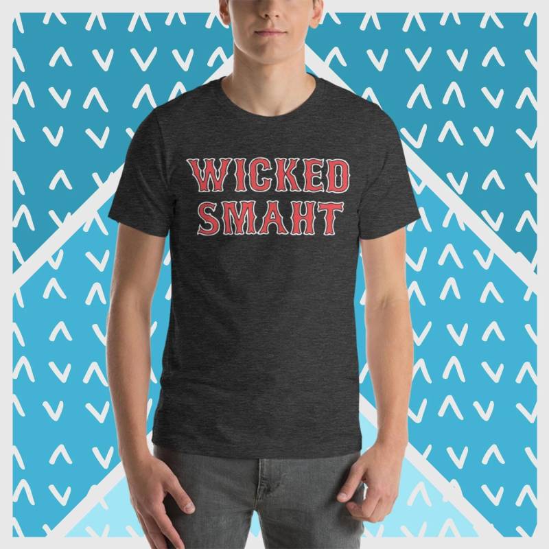 Boston T-Shirt Wicked Smaht Pride T-Shirt von FunStuff2Go