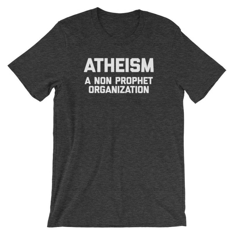 Lustiges Atheisten-T-Shirt Atheismus - Eine Nicht-Prohet-Theorie | Agatheismus von FunStuff2Go