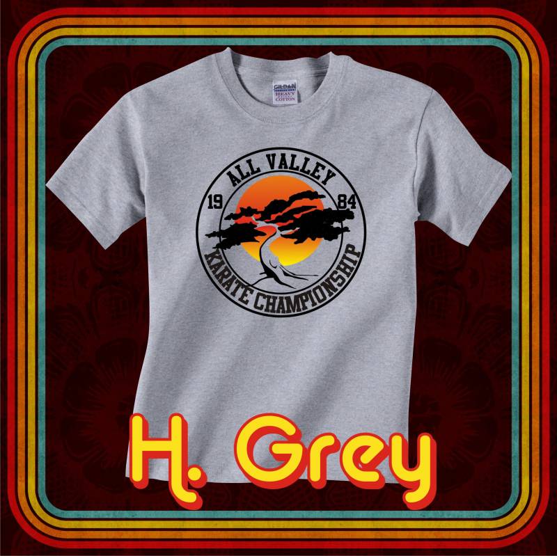 Alle Valley Championship Miyagi Do - T-Shirt in Vielen Farboptionen Erwachsene Herren/Unisex Shirts Karate Kind 80Er Jahre Film Cobra Kai Dojo von FunTimePrints