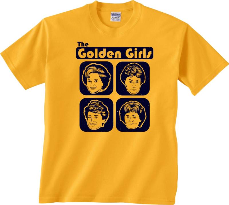 Die Golden Girls T-Shirt in Vielen Farboptionen - Erwachsene Herren/Unisex Shirts Betty White Bea Arthur 80Er Jahre Tv Lustige Geschenk Bleiben von FunTimePrints