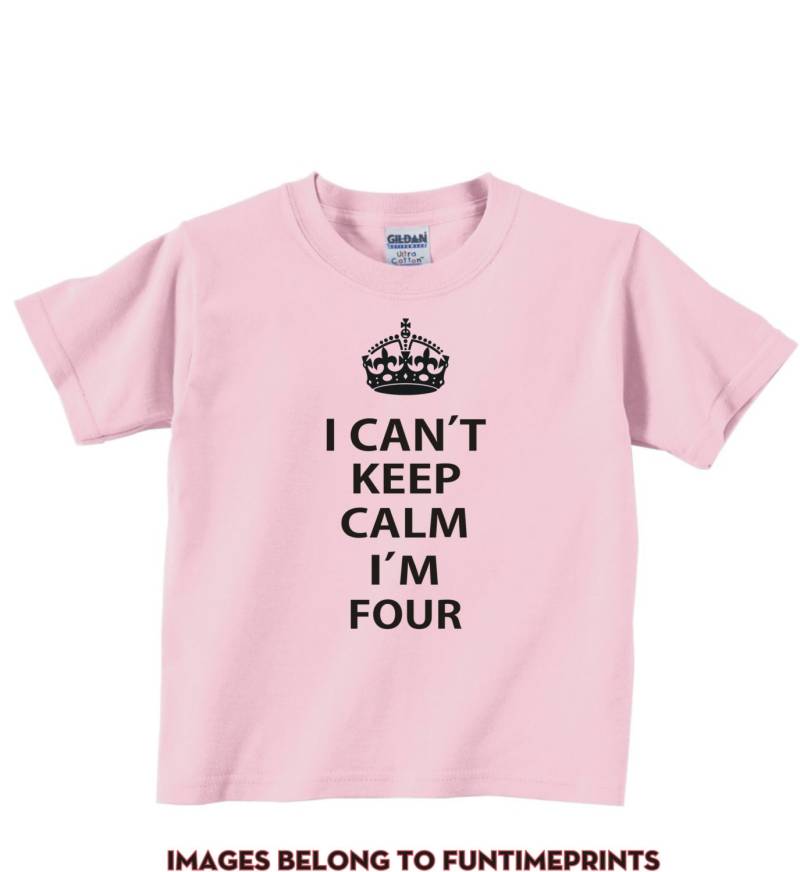 Ich Kann Nicht Halten Ruhig Im Vier -Kleinkind Kleinkind Jugend Tshirt Kinder Baby Strampler Creeper Babys Lustige Süße Humor Chive Auf Kcco -0005 von FunTimePrints