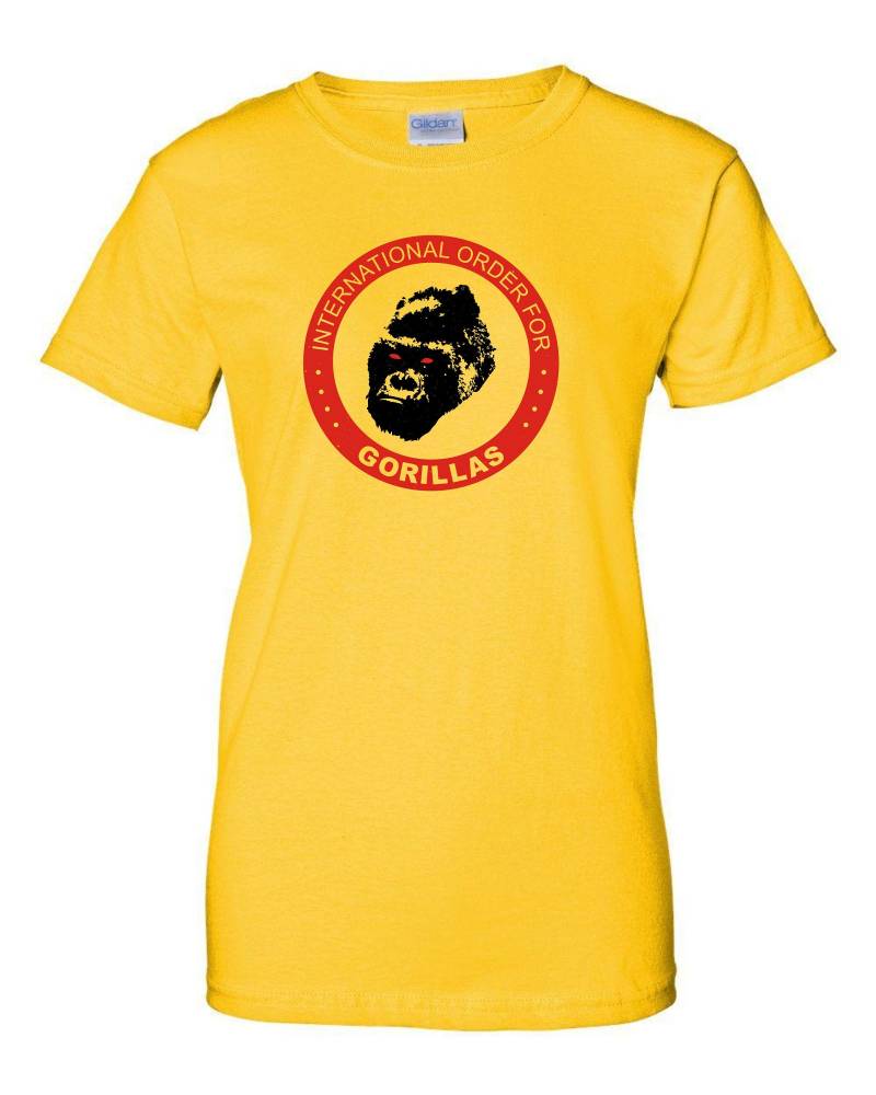 Internationale Order Für Gorillas - Damen T-Shirt in Vielen Farboptionen Real Genius Chris Knight Val Kilmer 80Er Jahre von FunTimePrints