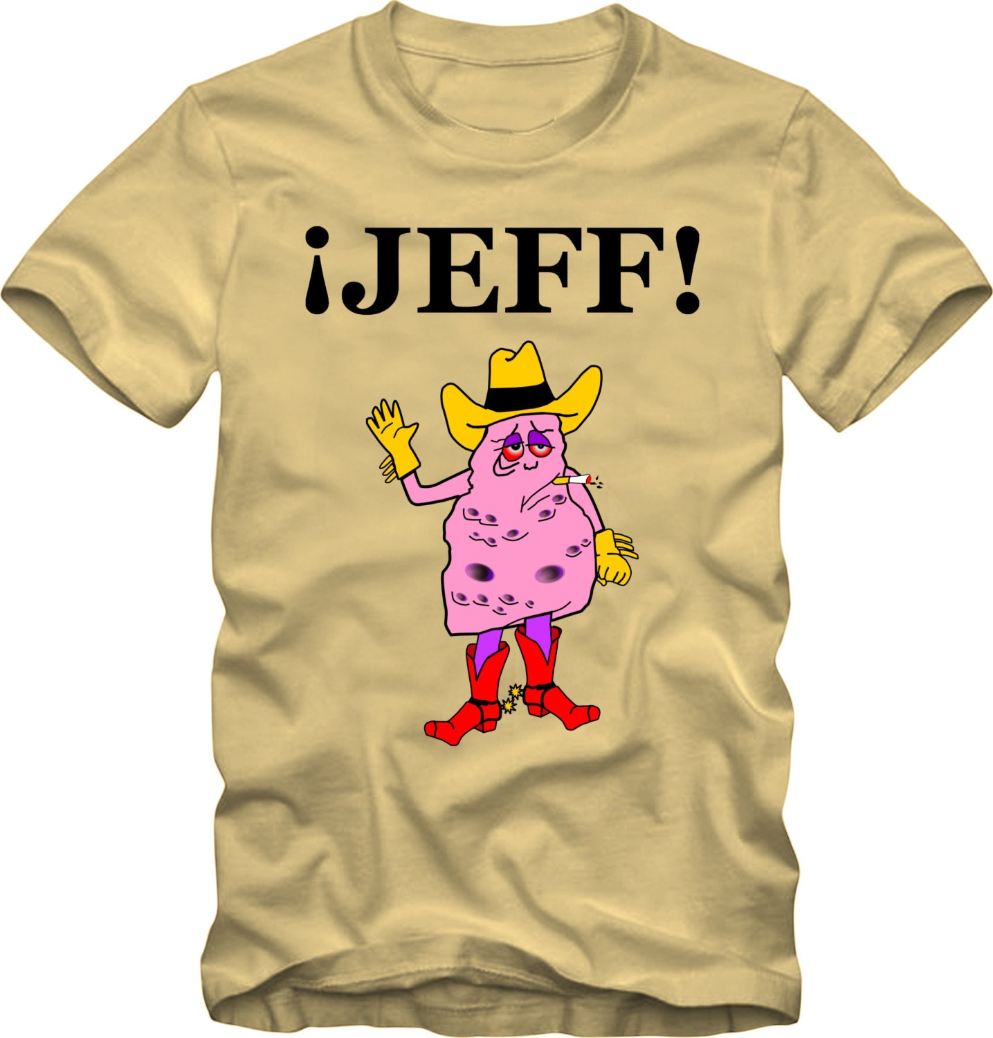 "Jeff Die Kranke Lunge in Spanish T-Shirt #jeffwecan Last Week Tonight John Oliver - Lustiges Grafik-T-Shirt Für Erwachsene S-3xl." von FunTimePrints