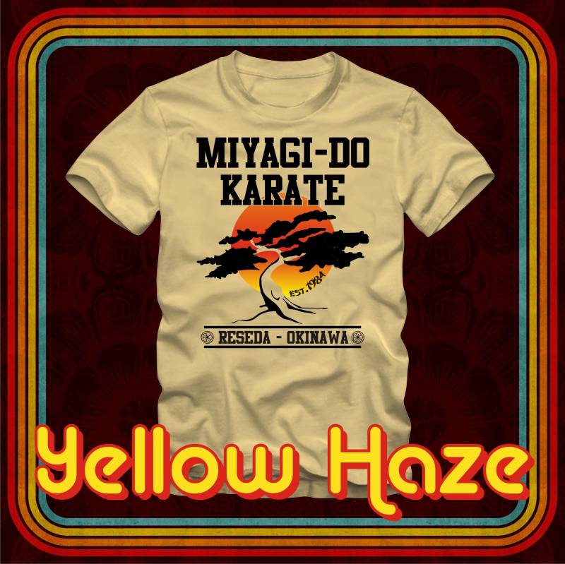 Miyagi-Do Karate Reseda Okinawa - T-Shirt in Vielen Farbvarianten Erwachsene Männer/Unisex Shirts Kid 80Er Film Cobra Kai Dojo von FunTimePrints