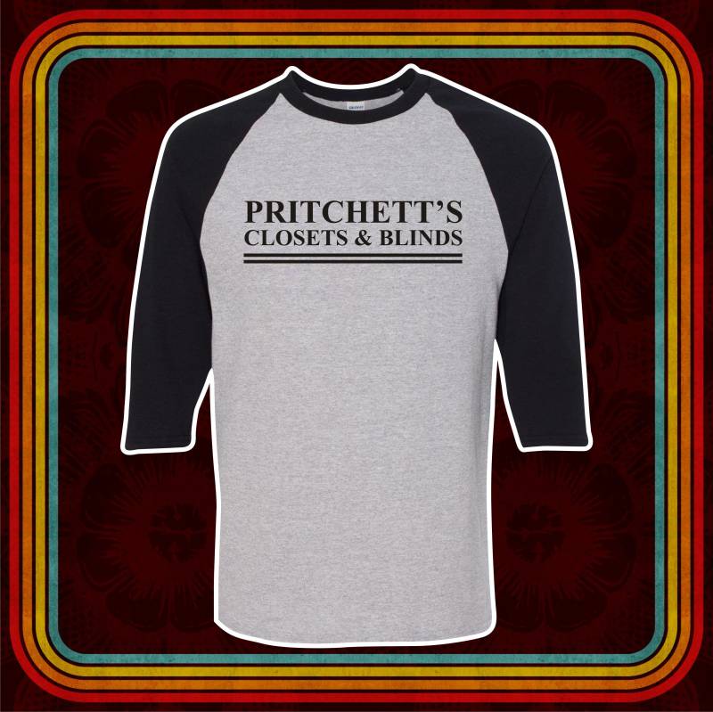Pritchett Es Closets & Blinds - T-Shirt Erwachsene Premium Ringer Raglans Tank Tops Modern Family Phil Jay Claire Gloria Mitchell Cam von FunTimePrints