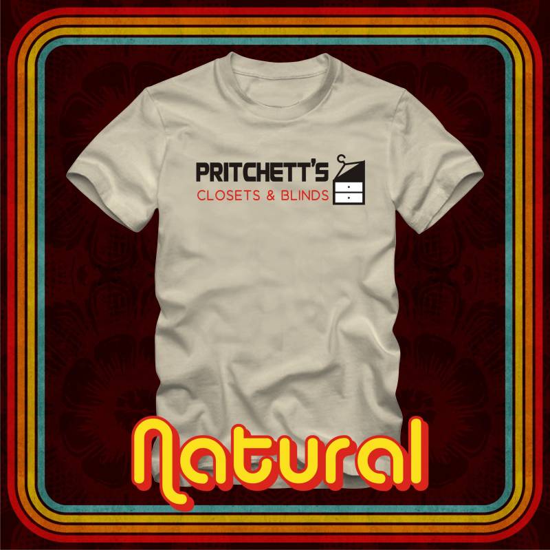 Pritchett's Closets & Blinds Logo - T-Shirt in Vielen Farboptionen Erwachsene Herren/Unisex Hemden Moderne Familie Phil Jay Claire Gloria Mitchell von FunTimePrints