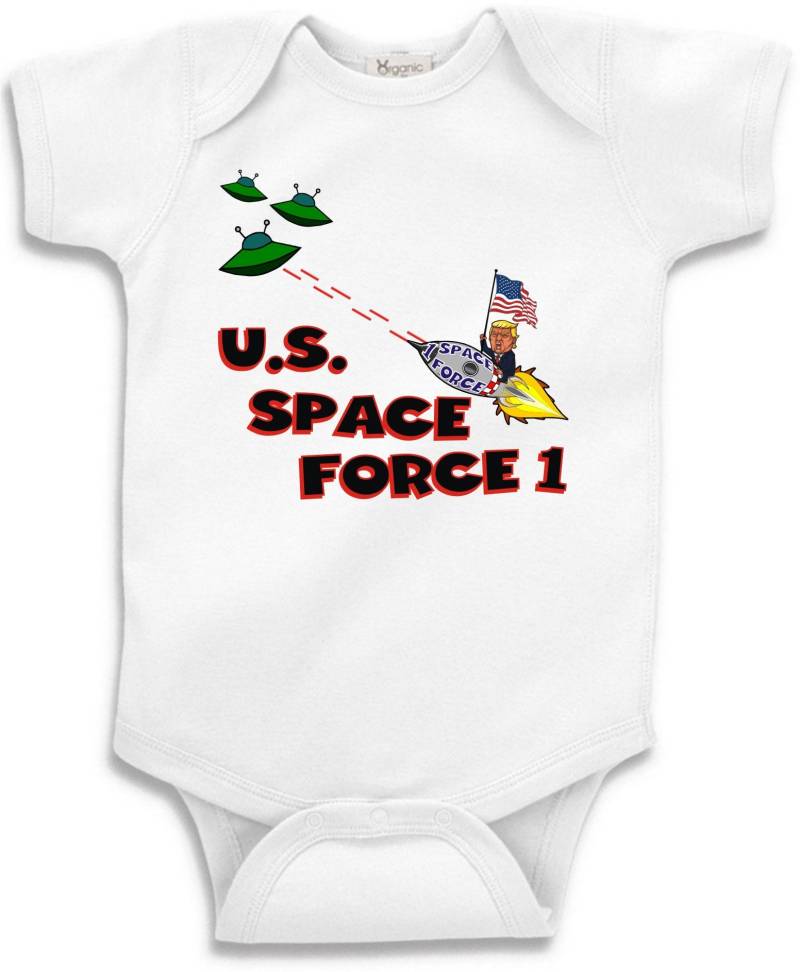 Us Space Force 1 - Kleidung Für Säugling Kleinkind Jugend Kinder 745 von FunTimePrints