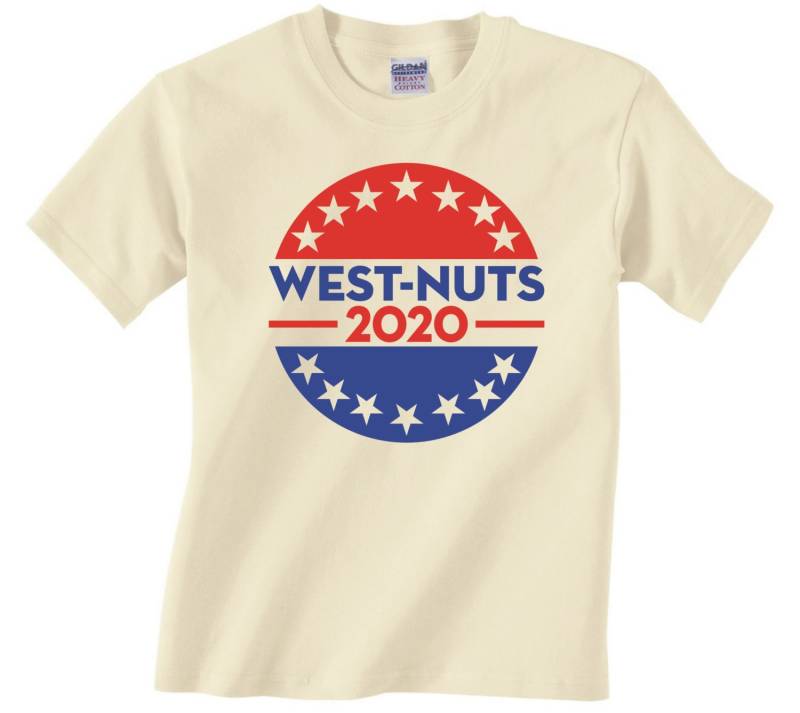 West Nuts 2020 - Lustige Erwachsene Grafik T Shirt Kanye Deez Unabhängige Wahl Amerika Nutz S-3xl Erhältlich in Vielen Farben Tshirt-483 von FunTimePrints