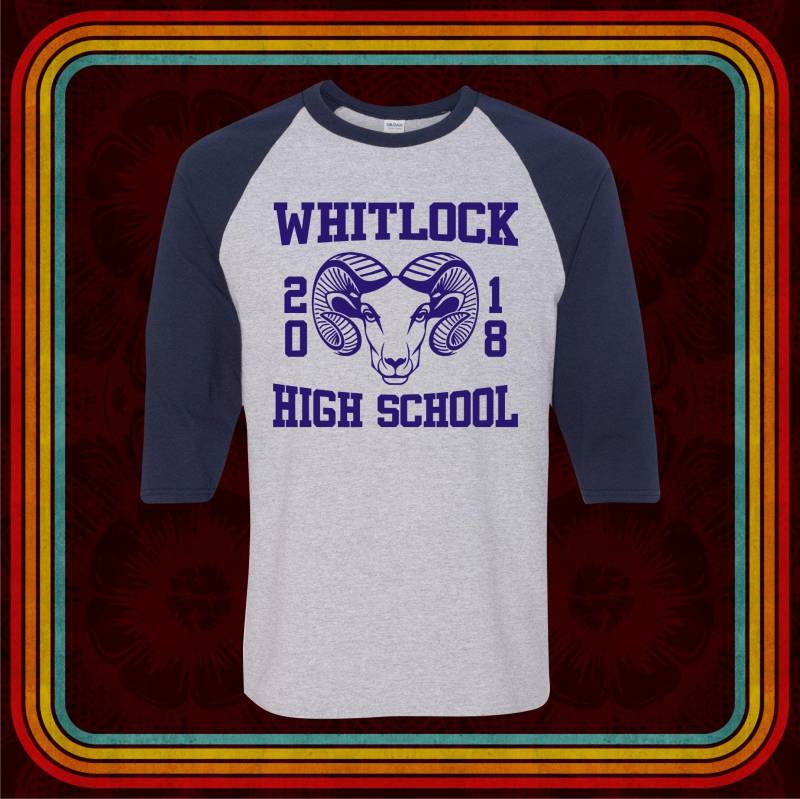 Whitlock High School T-Shirt in Vielen Farboptionen - Erwachsene Premium Ringerraglans Tank Tops Widder Pam Trans Ap Bio A.p. Biologie von FunTimePrints