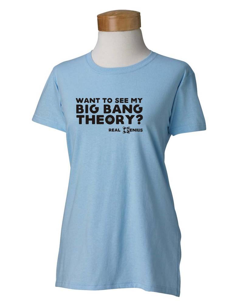 Willst Du Meine Big Bang Theory Sehen? Echte Genuis - Damen T-Shirt in Vielen Farboptionen Real Genius Chris Knight Val Kilmer 80Er Jahre von FunTimePrints