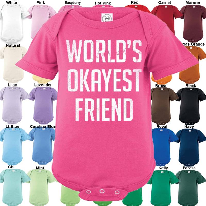 Okayest Der Welt Freund Bodysuit - Boys/Girls von FunToSeeMe