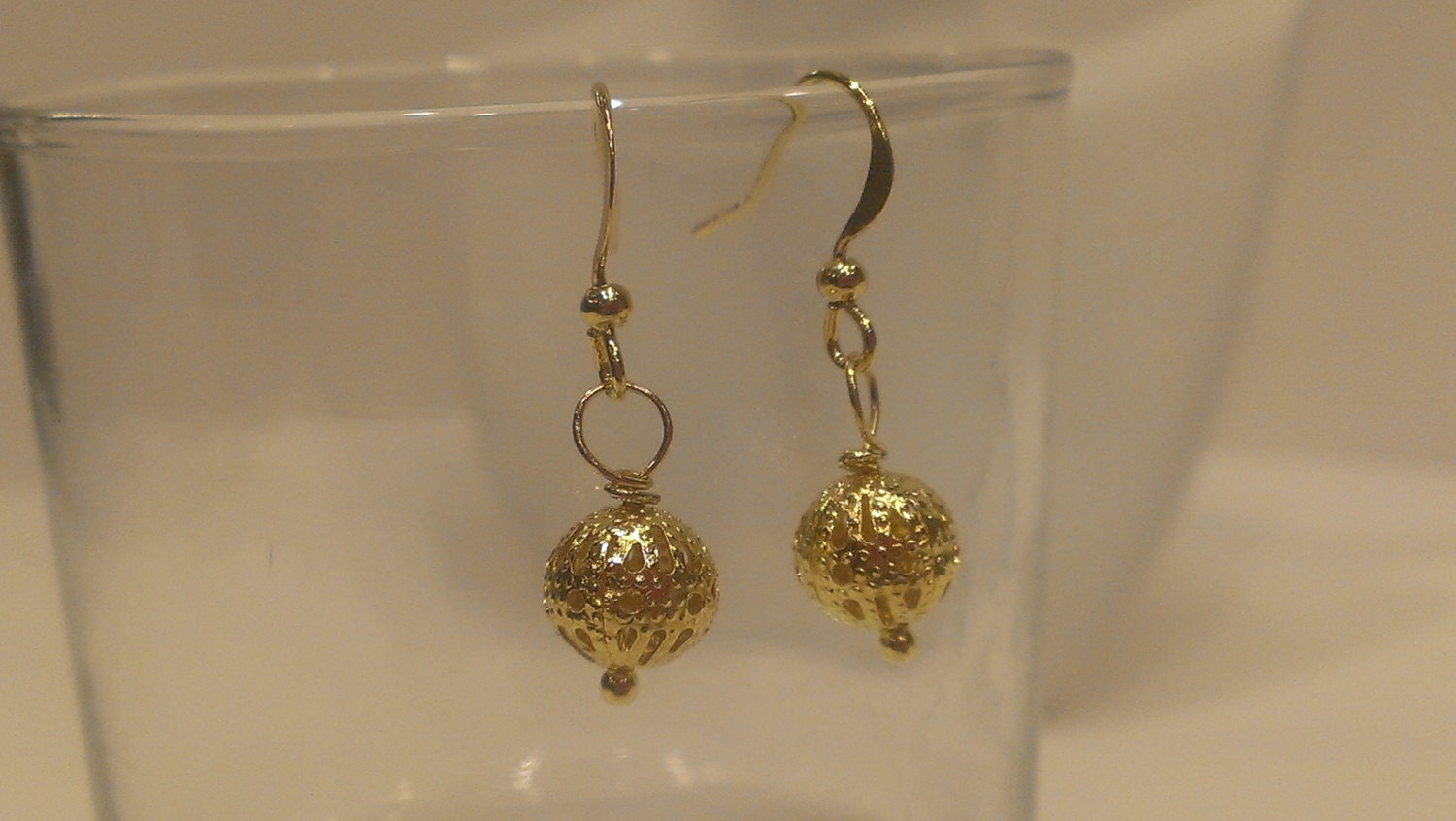 Vergoldete Filigrane Ohrringe Vergoldete Filigrane Ohrringe von FunandBaubles