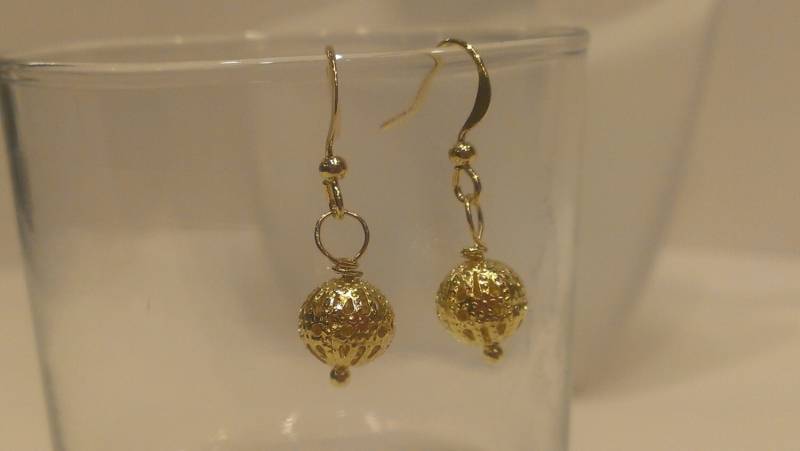 Vergoldete Filigrane Ohrringe Vergoldete Filigrane Ohrringe von FunandBaubles