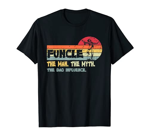 Herren Funcle Uncle Cooler Onkel lustiger Spruch Design T-Shirt Herren Funcle Uncle Cooler Onkel lustiger Spruch Design T-Shirt von Funcles Bearded Cooler Onkel Motiv