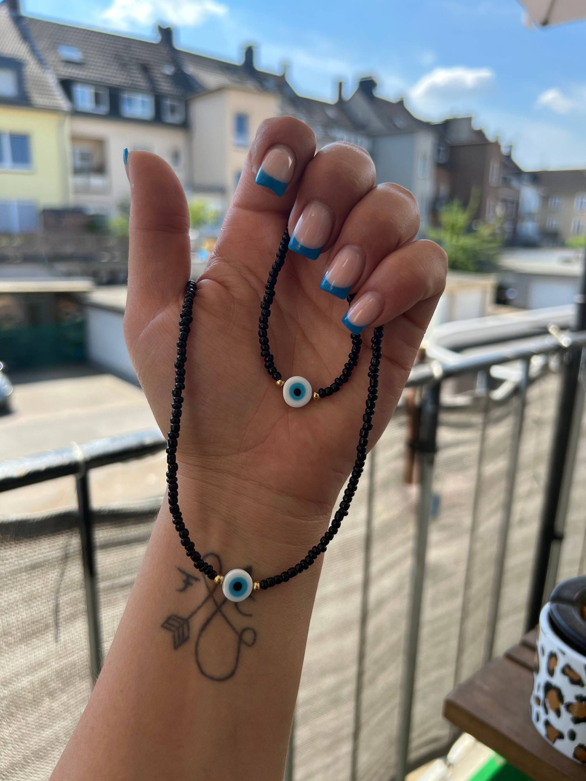 Nazar Blueeye Blaue Auge Schmuck Set Nazar Blueeye Blaue Auge Schmuck Set von Fundaboncuk