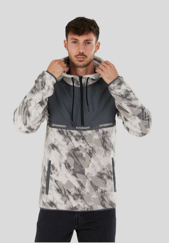 Fundango Fleecejacke Exodus Hybrid warme Hybrid Jacket mit Loose-Fit-Schnitt Fundango Fleecejacke Exodus Hybrid warme Hybrid Jacket mit Loose-Fit-Schnitt von Fundango