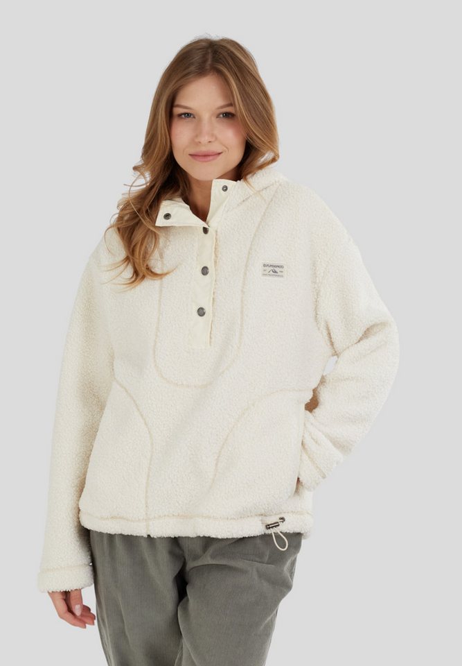 Fundango Fleecejacke Juniper Pile Jacket Flauschiges Pile Fleece, Kapuze, Relax Fit von Fundango